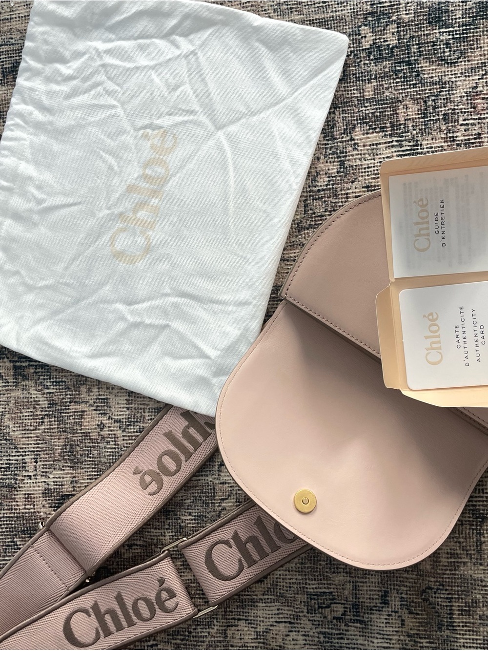 Chloé Marcie Mini Flap Crossbody Bag - Picture 3 of 9